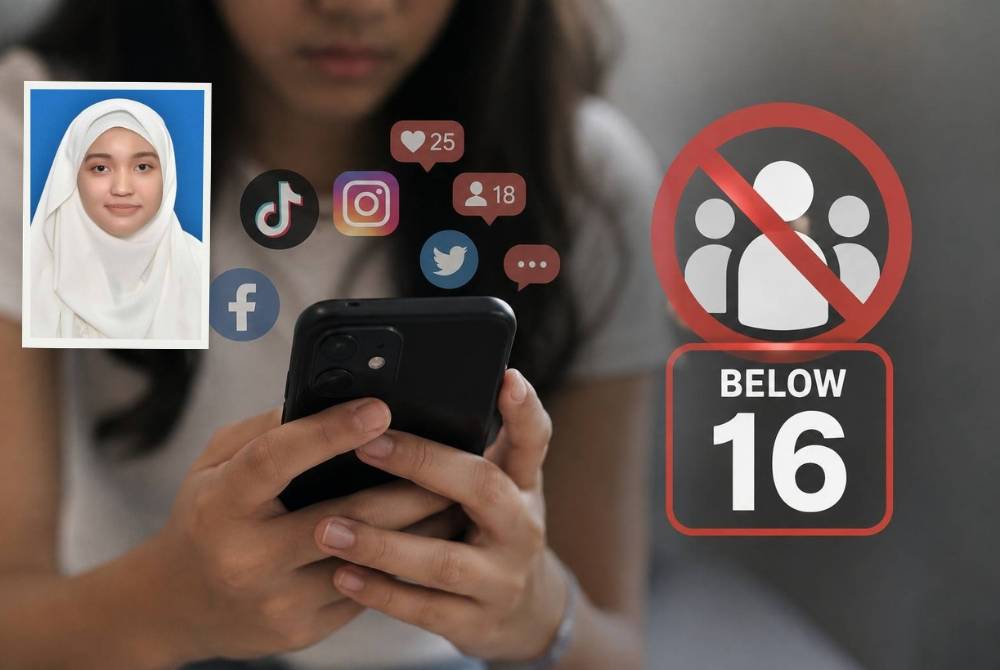 Di sebalik kepesatan evolusi teknologi digital yang sepatutnya berfungsi memudahkan urusan komunikasi dan perkongsian penyebaran ilmu bermanfaat, ruang media sosial didapati bertukar menjadi lubuk interaksi yang sangat toksik dan negatif. Gambar kecil: Nur Amira Natasha