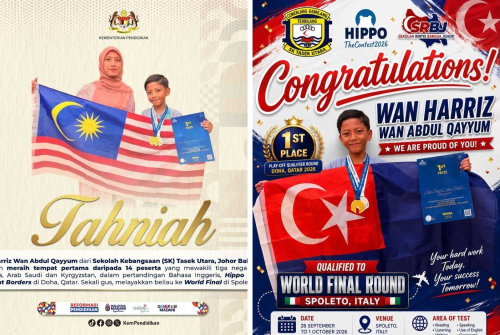 Usia baru 10 tahun, Wan Harriz sudah gegar pentas antarabangsa.
