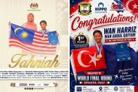 Usia baru 10 tahun, Wan Harriz sudah gegar pentas antarabangsa. 