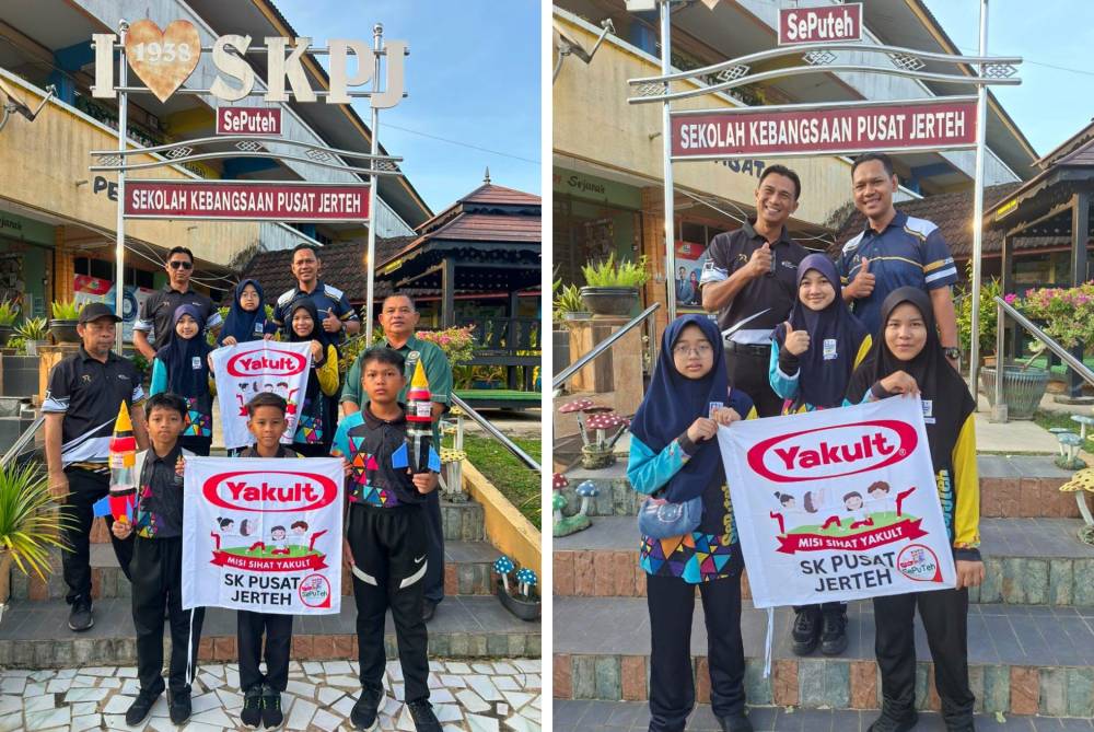 Misi Sihat Yakult @SK Pusat Jerteh bukan sekadar sebuah kempen, tetapi satu usaha membina generasi yang sihat, kreatif, aktif dan berdaya fikir.