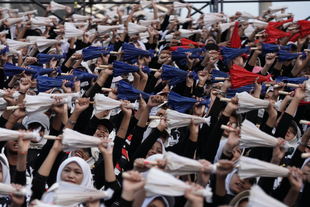 Antara momen yang dirakam pada hari raptai Human Graphic