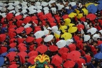 Antara momen yang dirakam pada hari raptai Human Graphic