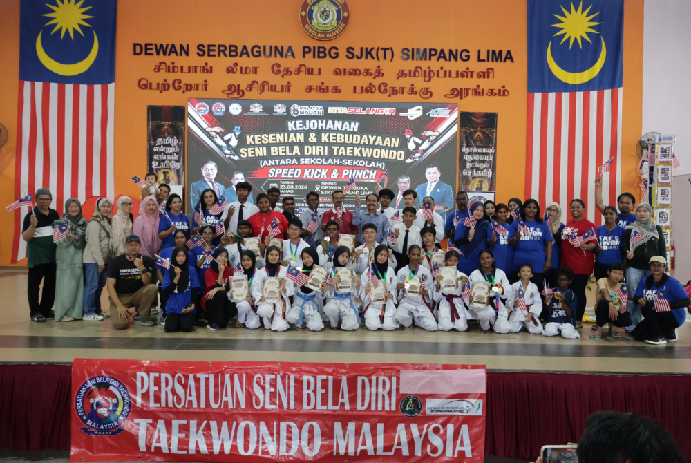 Kejohanan anjuran Persatuan Seni Bela Diri Taekwondo Malaysia itu menjadi medan buat pelajar dan murid dari pelbagai sekolah memperlihatkan kemahiran seni bela diri dalam suasana penuh semangat kesukanan.