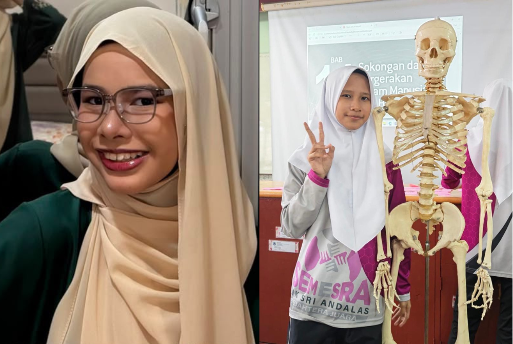 Dari kiri Arissa Batrisyia dan Aimi Najwa
