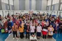 Sebahagian peserta yang menyertai Karnival ‘Jawi Bangkit, Kita Boleh!’, sebuah program yang bukan sekadar medan pertandingan, malah menjadi platform untuk membantu murid meningkatkan penguasaan membaca dan menulis Jawi menerusi pendekatan intervensi yang lebih tersusun, menarik dan menyeronokkan. 