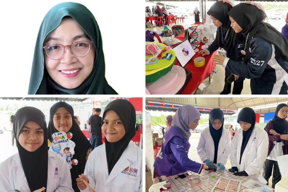 Dari kiri (atas) Ts Dr Asmida