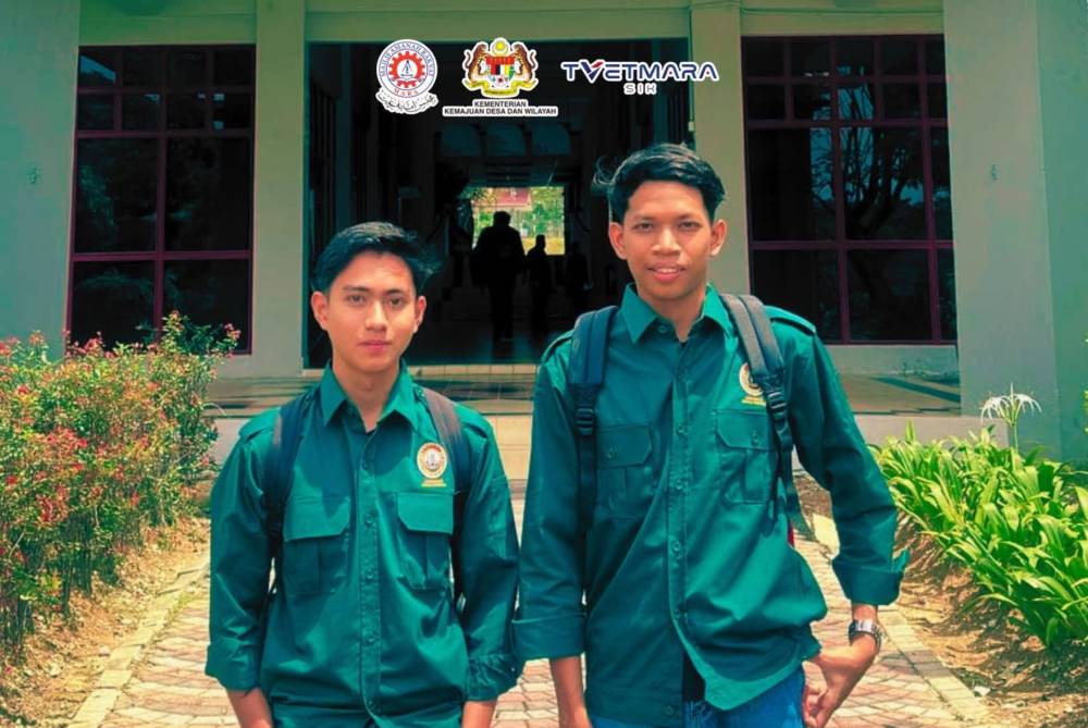 Kejayaan Muhamad Haziq dan Muhammad Adam diharap dapat menjadi inspirasi kepada pelajar lain untuk terus melangkah dalam mengejar impian masing-masing. Foto: Facebook TVETMARA Sik