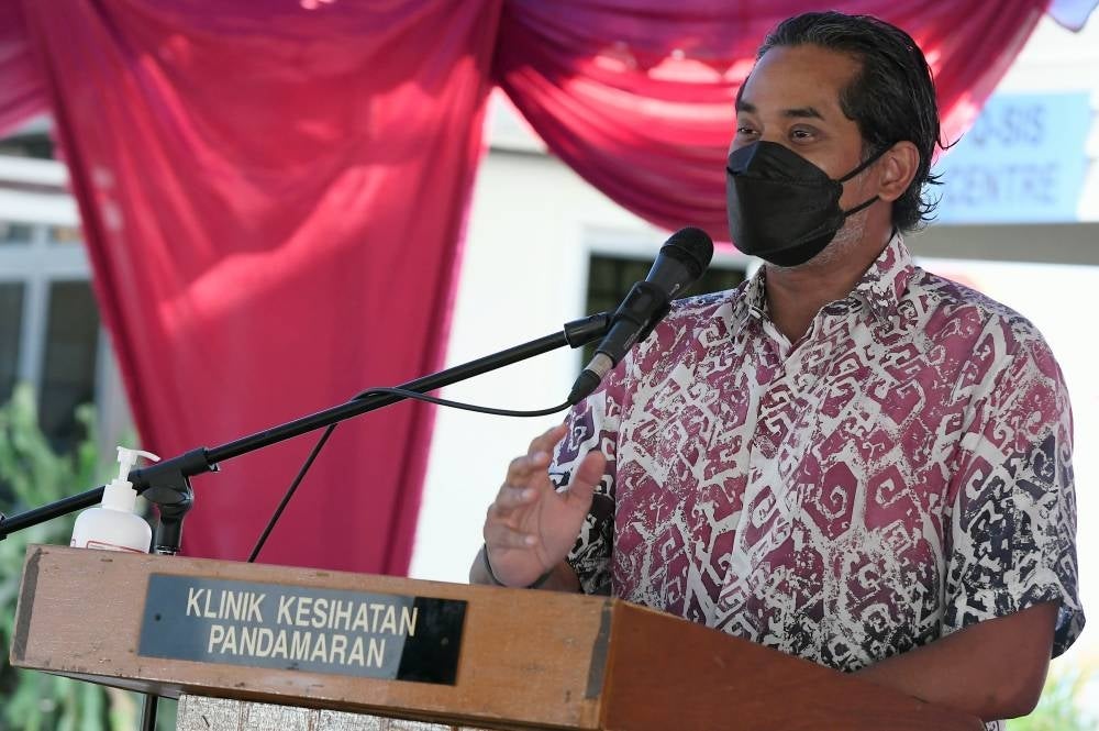 Health Minister Khairy Jamaluddin - BERNAMA