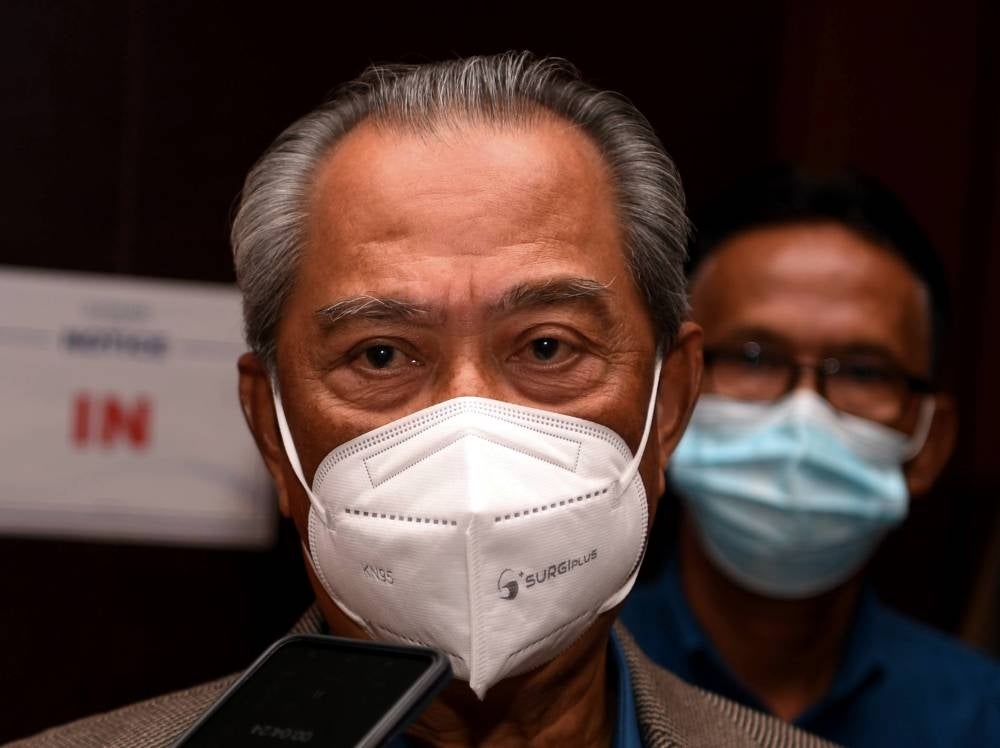 Perikatan National (PN) chairman Tan Sri Muhyiddin Yassin - BERNAMA Pic