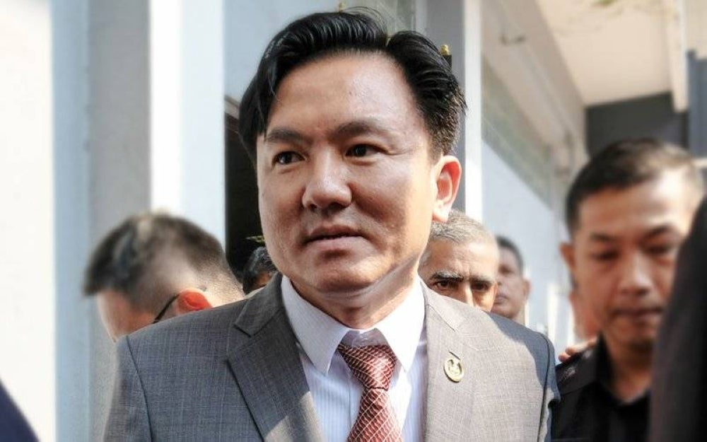 Paul Yong who is the main defence witness and his wife, Too Choon Looi, who is the second defence witness were close contacts with Too’s sister who tested positive for Covid-19 on Feb 12 after doing PCR test and had to undergo self-quarantine. - BERNAMA Pic