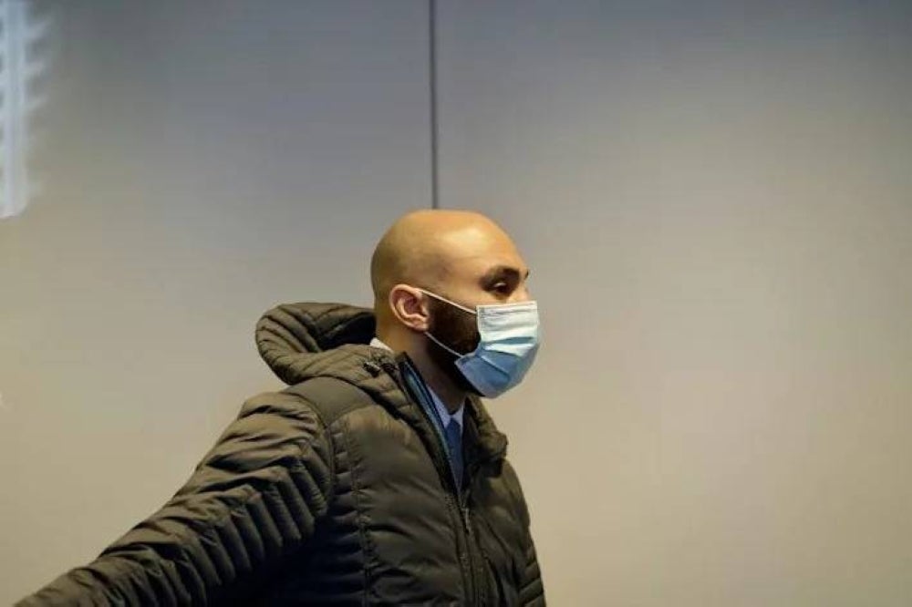 Former Minneapolis police officer J. Alexander Keung arrives for a court hearing. - AFP