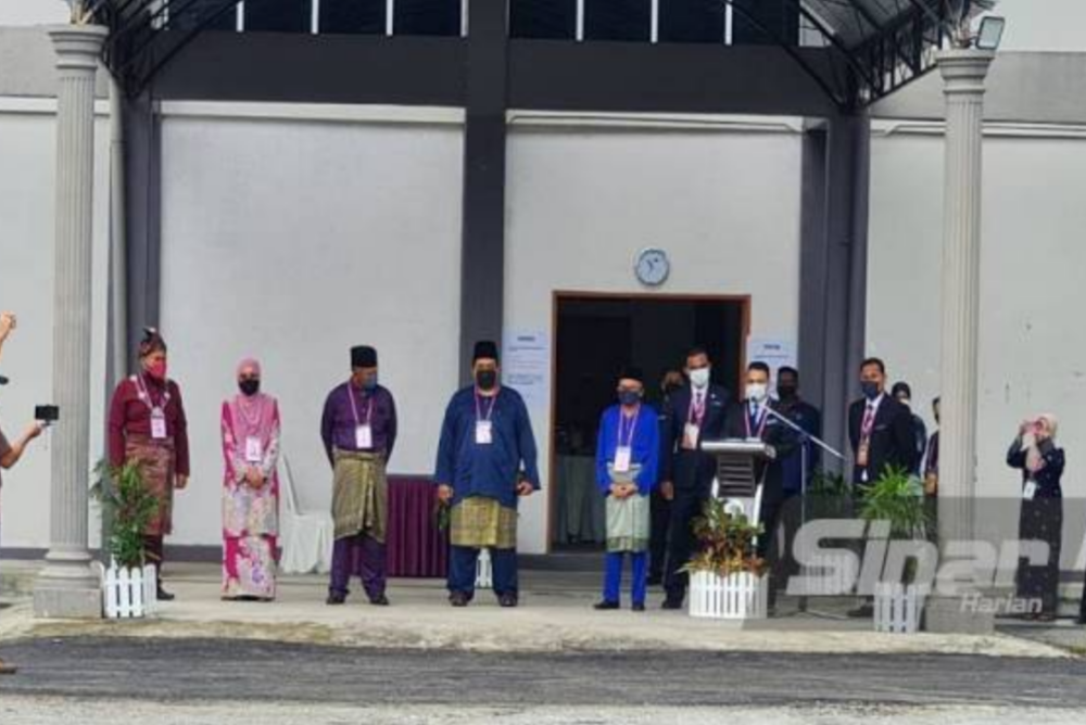 During the official announcement of Endau candidates today. 