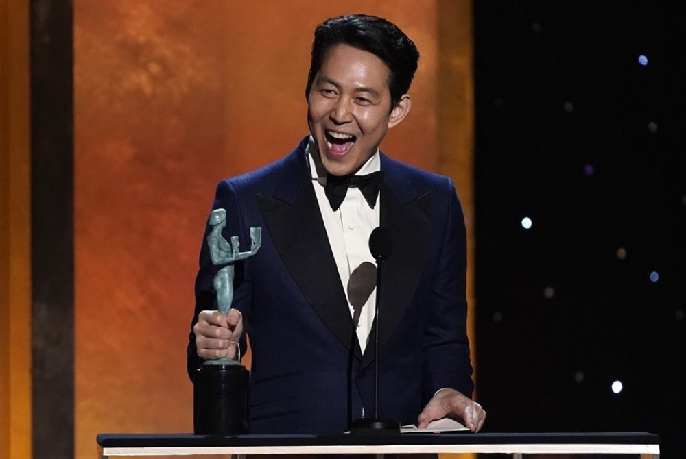 Lee Jung-Jae who played Seong Gi-Hun or Player 456, took home Outstanding Performance by a Male Actor in a Drama Series
Photo source : Instagram 