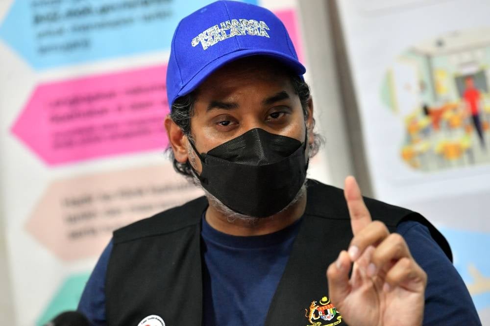  Health Minister Khairy Jamaluddin - BERNAMA