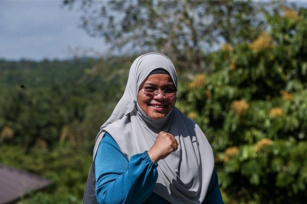 In a male-dominated political world, Mahaya advised women who are keen to join by learning to adapt appropriately and take more risks. - Sinar Daily Photo.