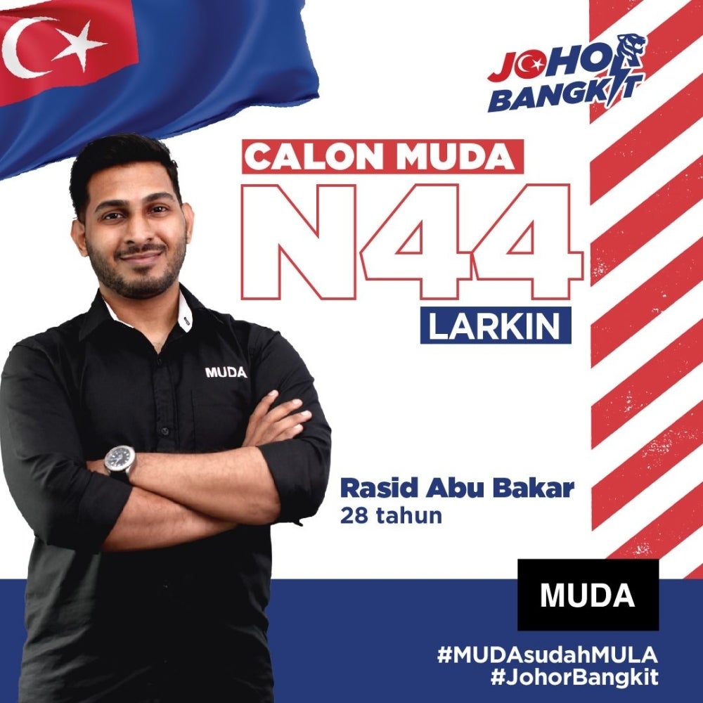 Rasid Abu Bakar plans to introduce digital marketing to hawkers in Larkin and offer Microsoft Excel, graphic designing and coding to students for free.