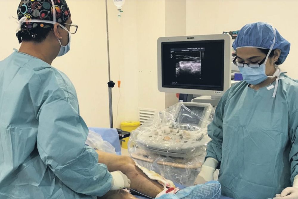 A surgical procedure is an option for patients who have developed a more chronic stage of varicose veins disease 