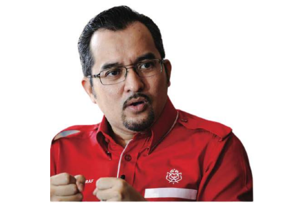 Umno youth chief Asyraf Wajdi Dusuki