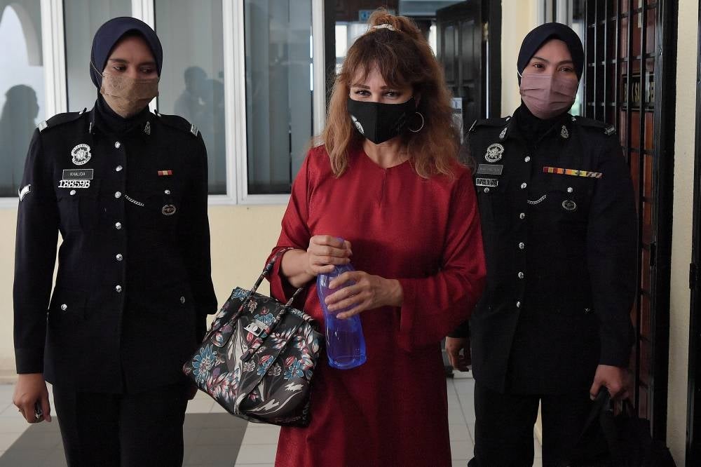 Association for the Protection of Natural Heritage of Malaysia (Peka) president Puan Sri Shariffa Sabrina Syed Akil claimed trial to three counts of unlawful occupation of state land. - BERNAMA