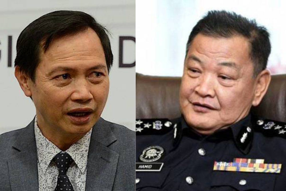 Jonathan (left) has asked Hamid (right) to provide evidence on the alleged existence of a cartel within the police force.