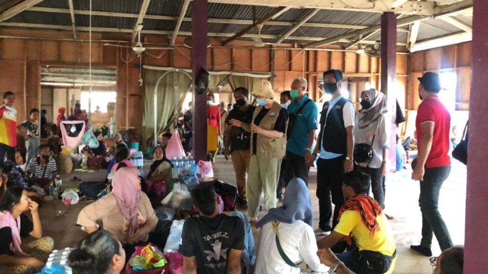 In the incident, an estimated 700 homes were burned down while 1,338 victims were identified to be affected.