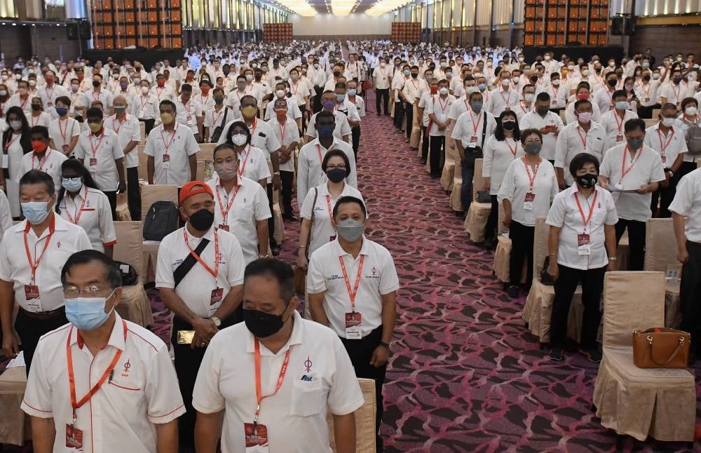 Ninety-three candidates are vying for the 30 seats in DAP’s Central Executive Committee (CEC) in its election for the posts at its 17th national congress. - Bernama Photo