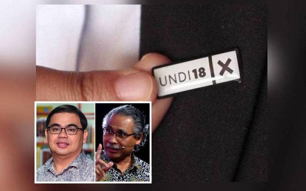 Expert says preliminary observations show that Undi18 failed to create a significant impact on the Johor polls results. Insert: Awang Azman (left) dan Azmi (right) 