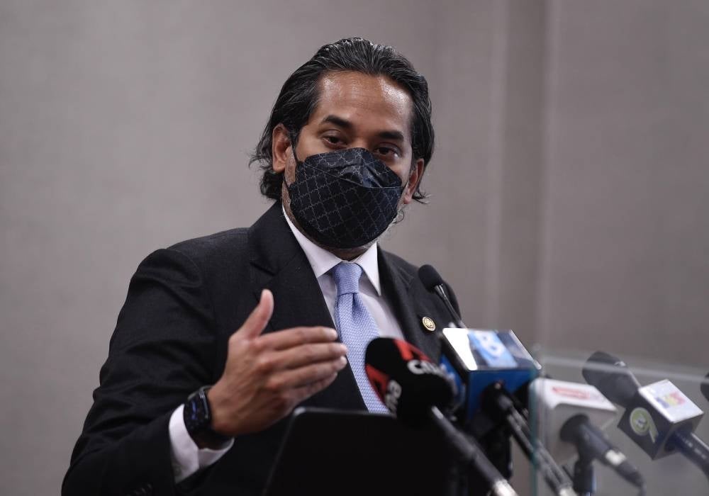 Health Minister Khairy Jamaluddin - BERNAMA