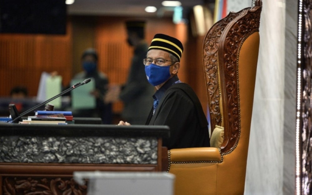  Dewan Rakyat Speaker Tan Sri Azhar Azizan Harun