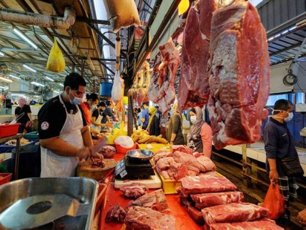 The increase in fresh meat prices during Ramadan happens due to farmers facing high cost of raw materials.