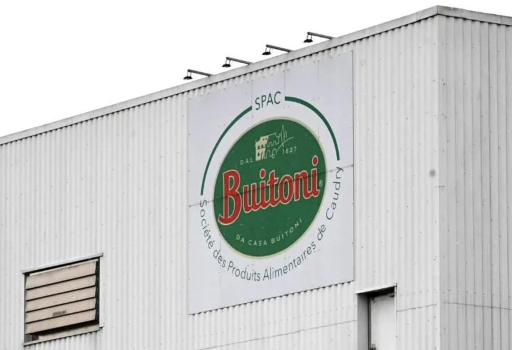 Buitoni's Caudry factory in northern France, where frozen pizza production has been halted. - AFP