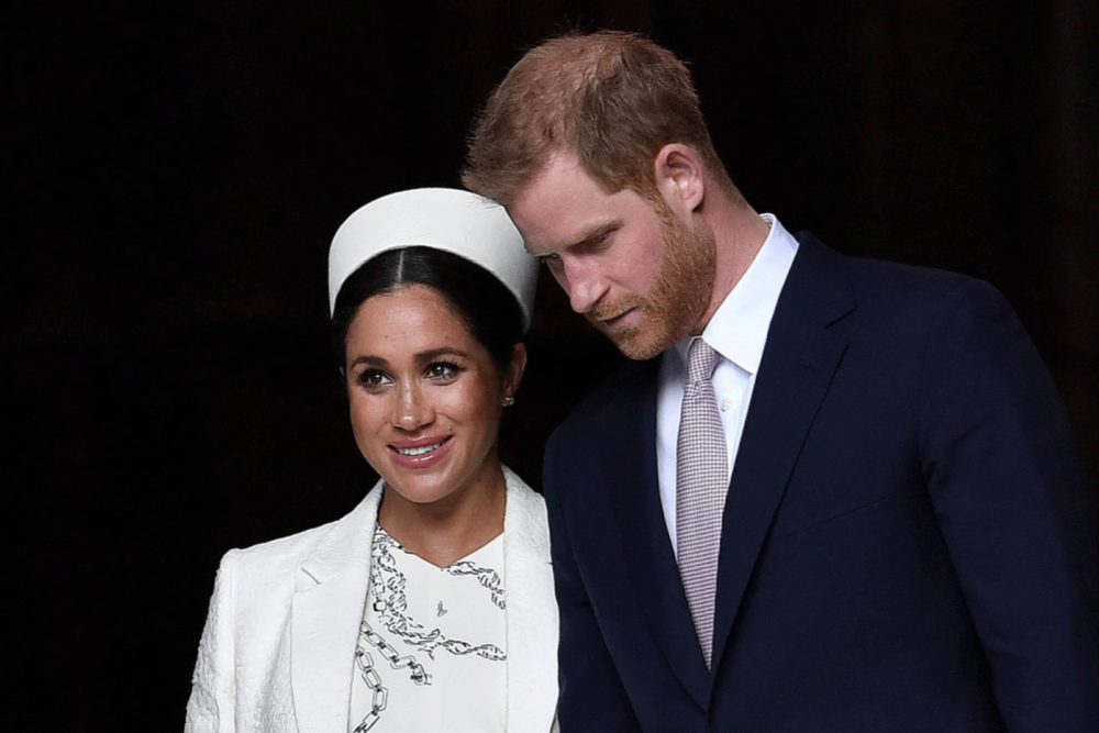 Meghan Markle and Prince Harry - AFP