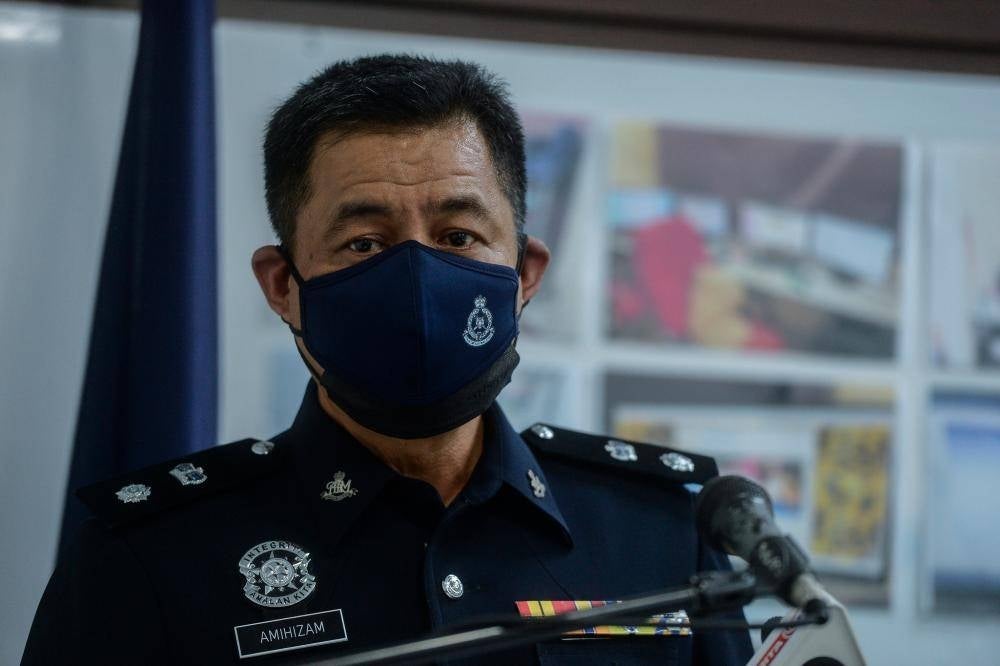 Brickfields District Police Chief Assistant Commissioner Amihizam Abdul Shukor (Source: BERNAMA)