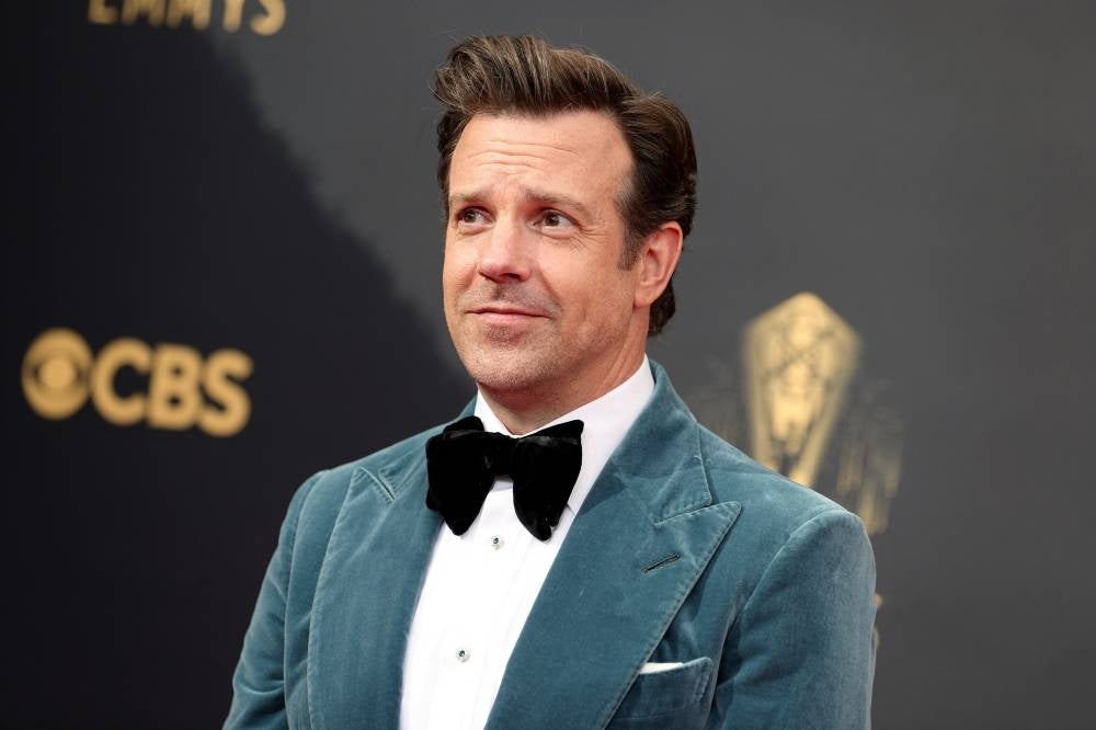 Jason Sudeikis attends the 73rd Primetime Emmy Awards at L.A. LIVE on Sept19, 2021 in Los Angeles, California. - AFP