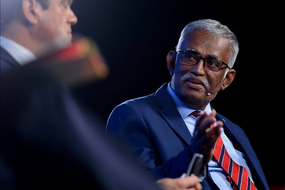 Professor Datuk Dr Rajah Rasiah during the Wacana English Edition session. (Picture by ASRIL ASWANDI SHUKOR)