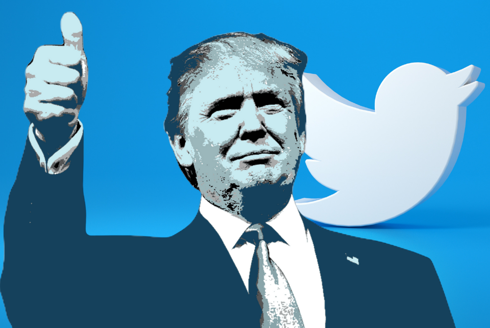 Trump was booted from Twitter and other online platforms after supporters fired up by his tweets and speech alleging election fraud attacked the US Capitol on Jan 6, 2021. (Sinar Daily image)