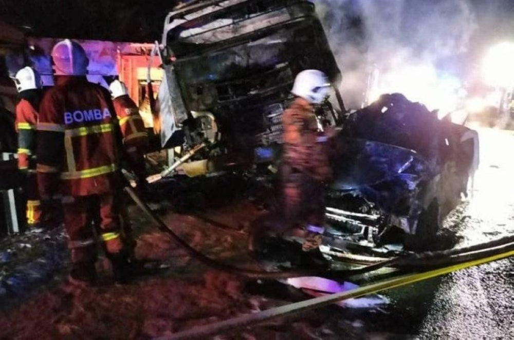 Photo courtesy of Perak Fire and Rescue Department.