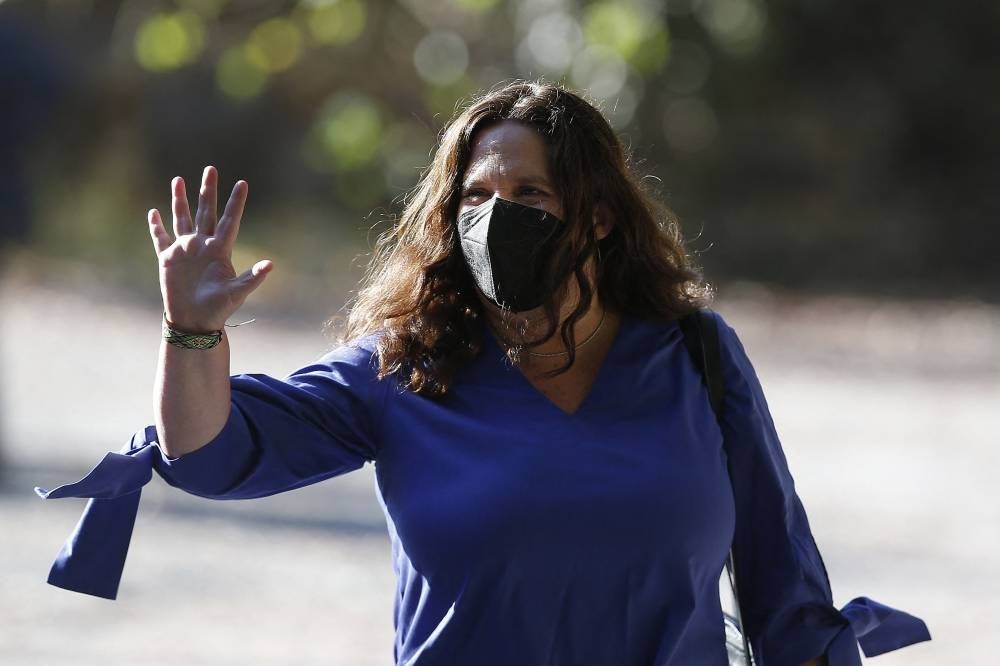 Chilean Defense Minister Maya Fernandez was robbed by attackers who beat her son and threatened her husband, authorities said Saturday. - AFP