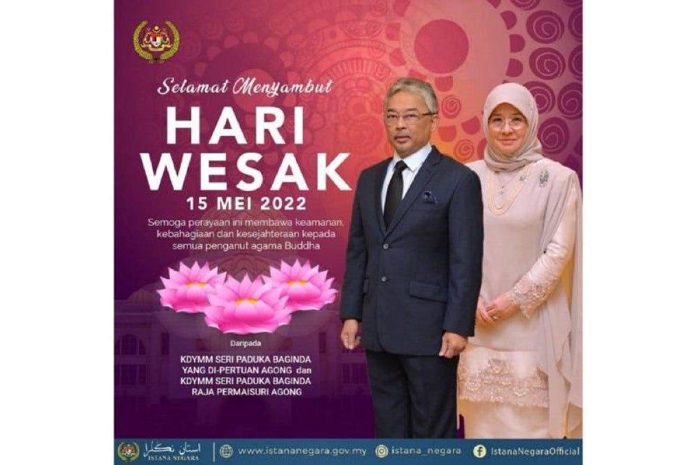 Photo: Istana Negara Facebook