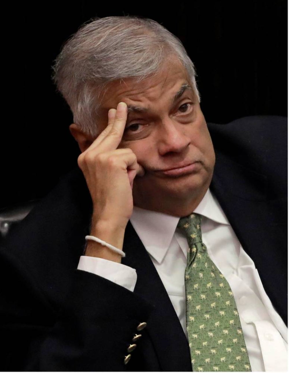 Sri Lanka Prime Minister Ranil Wicremesinghe says the country only has enough fuel for a day