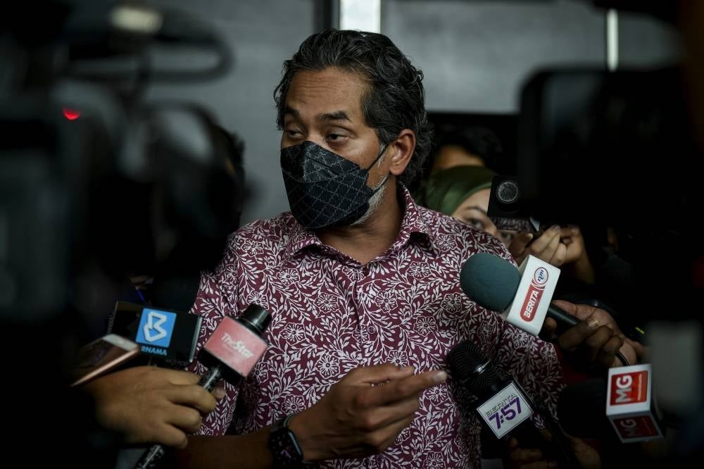Health Minister Khairy Jamaluddin said Malaysia supported reforms towards an international health architecture that would avoid the moral failures in the response to Covid-19. - Photo: BERNAMA