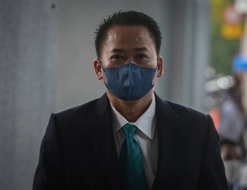 Datuk Peter Anthony has been sentenced to three years jail and fined RM50,000 by the Sessions Court for forging a letter for a Mechanical and Electrical Systems (M&E) maintenance work at UMS. - BERNAMA