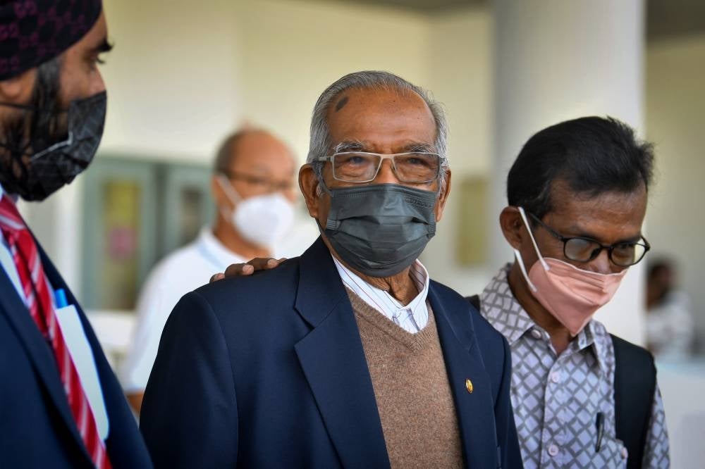 MNCF president Datuk Abu Samah Abd Wahab pleaded not guilty in the Ayer Keroh Sessions Court today to two counts of abuse of power. - BERNAMA