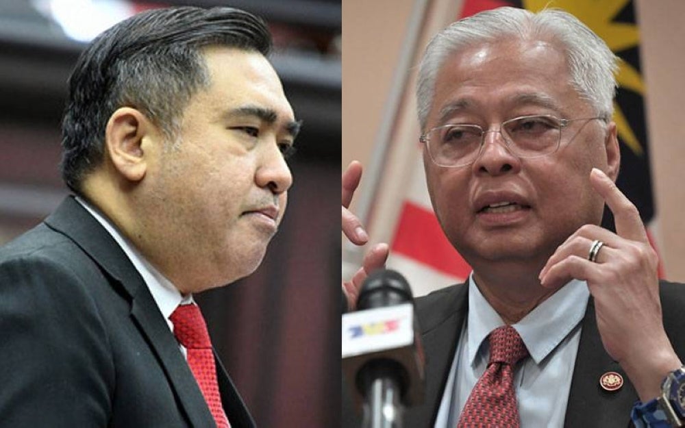 Anthony Loke (left) and Ismail Sabri.
