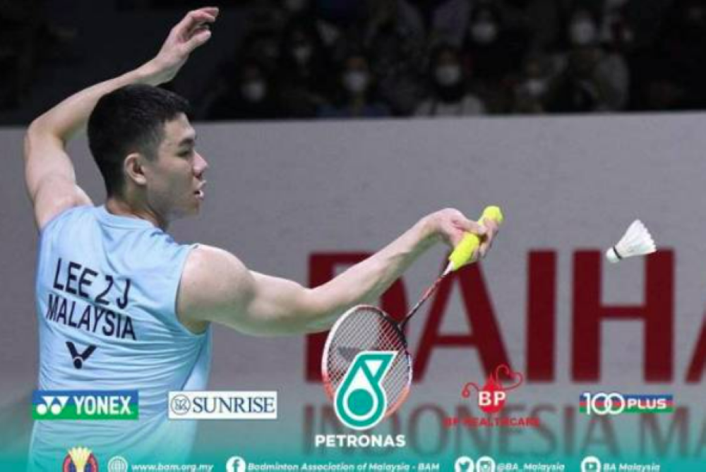 National men’s singles ace, Lee Zii Jia. Photo: Sinar Harian