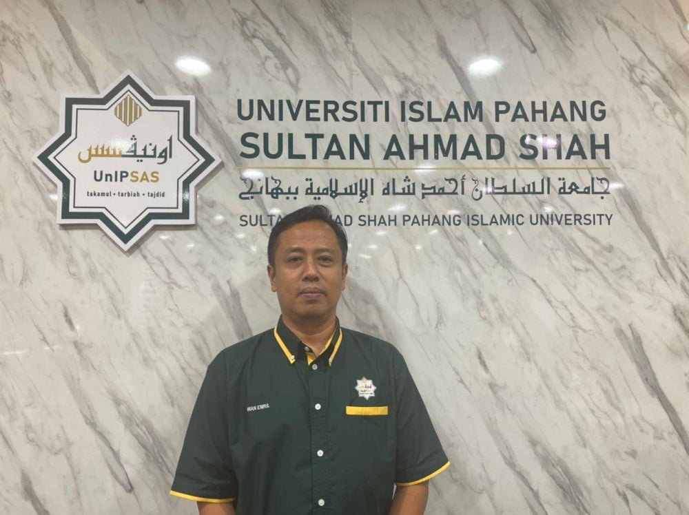 UnipSAS senior lecturer Wan Emril Nizam Wan Embong