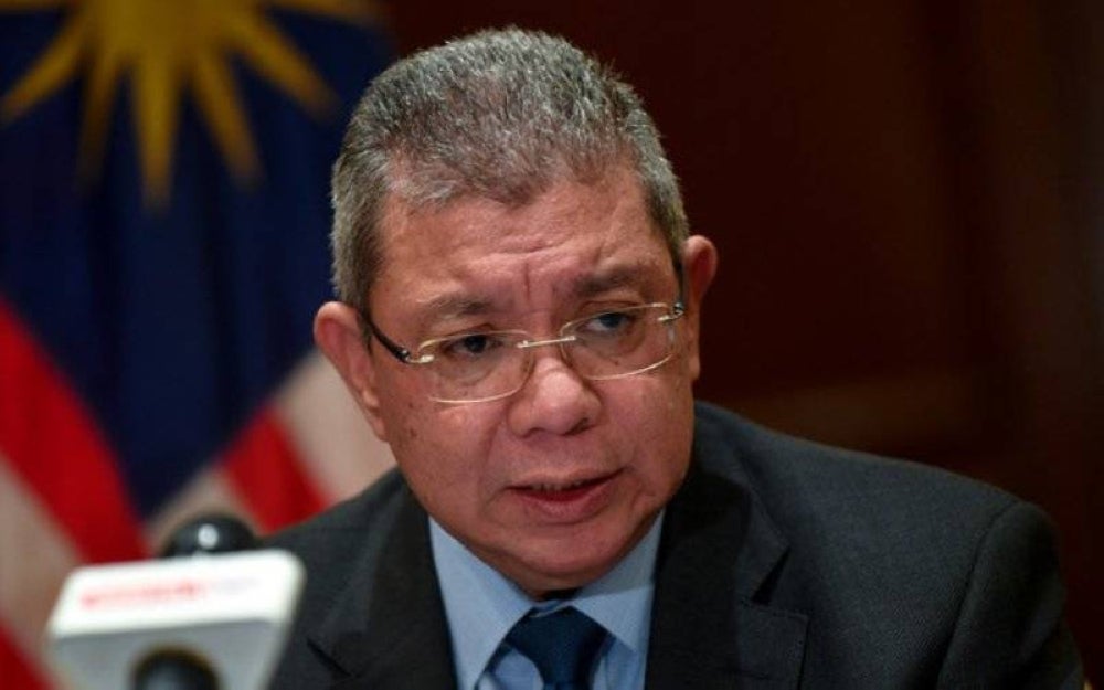  Saifuddin expressed shock over the tragic shooting of Abe. Photo: BERNAMA 