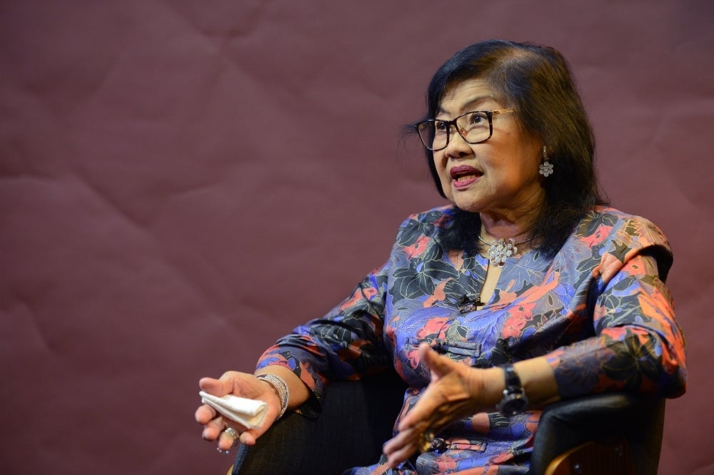Former International Trade and Industry Minister Tan Sri Rafidah Aziz, 79 is a well-known political figure in Asia and the world.