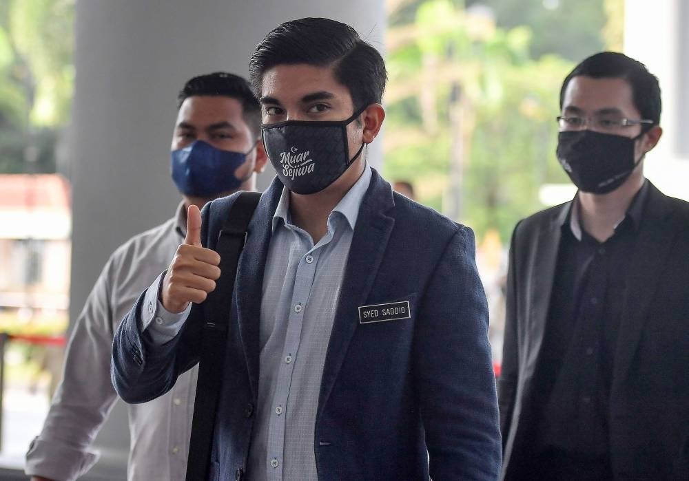 Syed Saddiq. Photo: BERNAMA