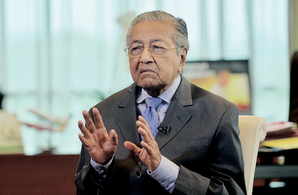 Tun Dr Mahathir Mohamad. - Photo by HALIM ABDUL WAHID